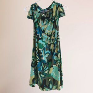 ESSENTIALS by A.B.S DRESS MULTICOLOR-SMALL